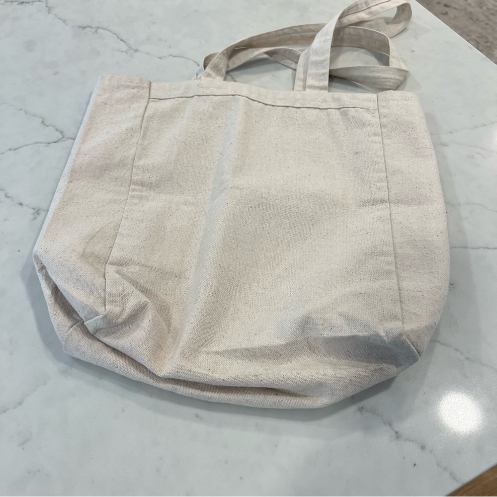 Magnolia Market Cream Tote Bag - Picture 2 of 6